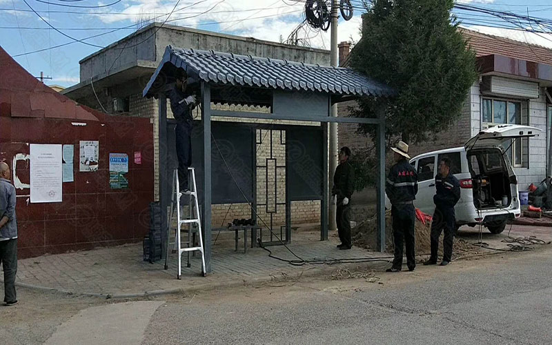 洛陽合成樹脂瓦公交車站臺(tái) 洛陽合成樹脂瓦公交車站臺(tái)